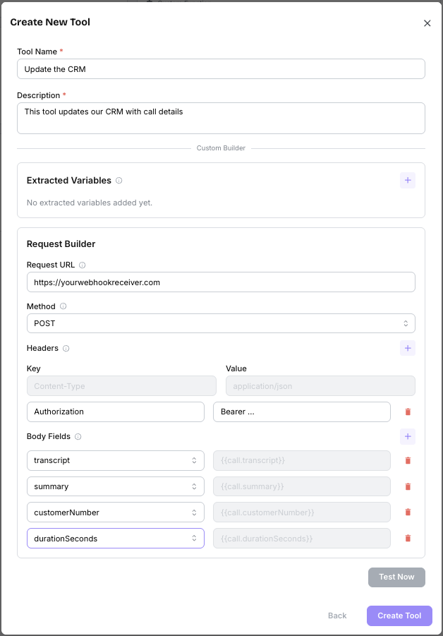 After Call Tool Example