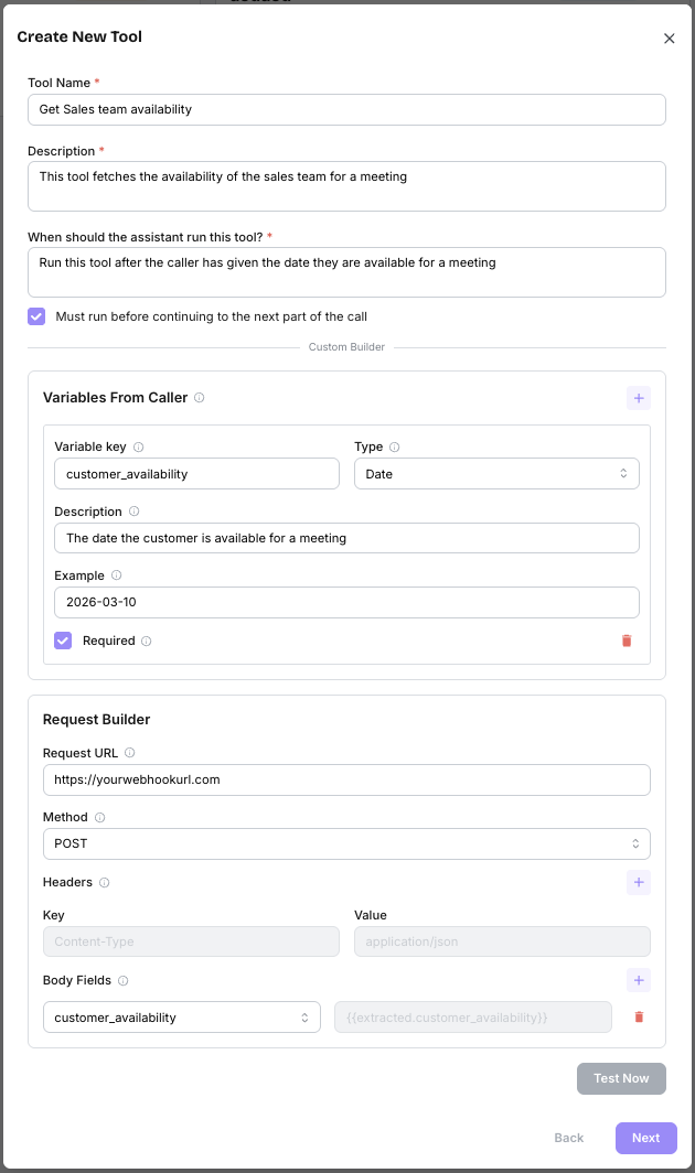 During Call Tool Example